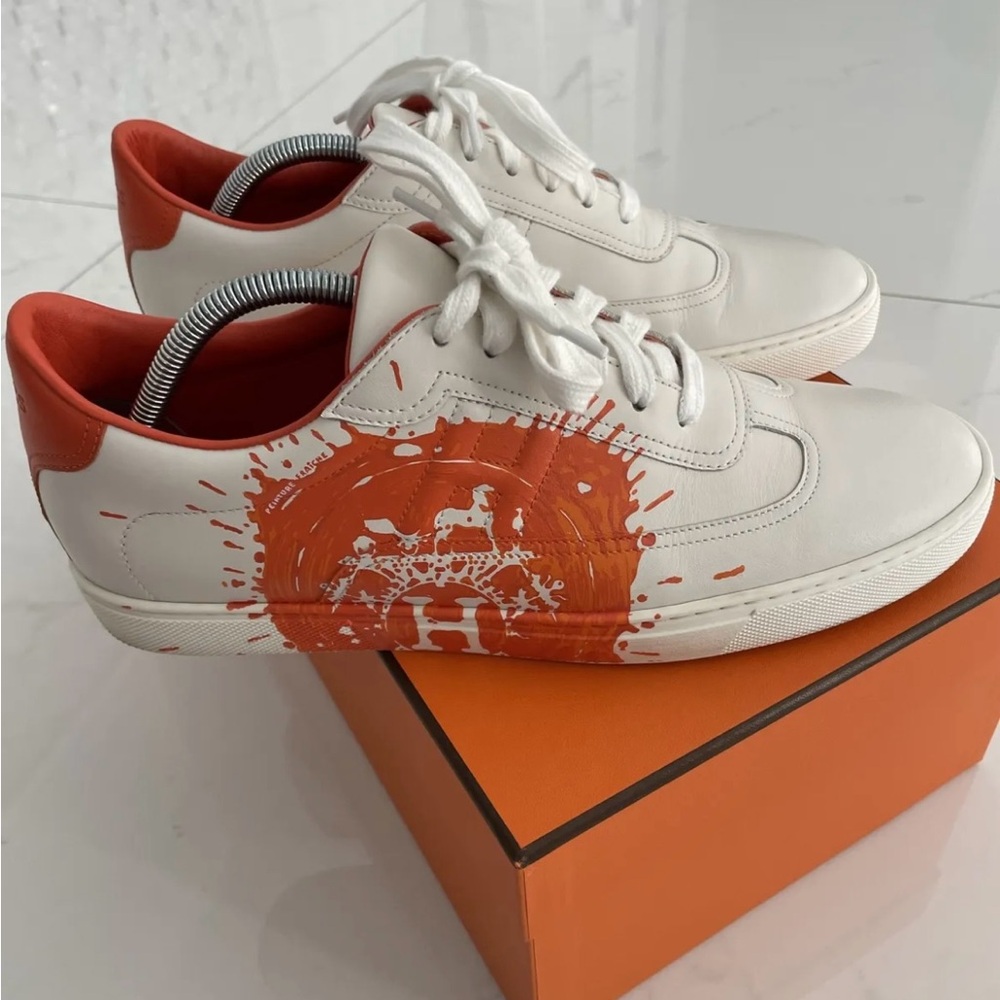 Hermes quicker sneakers size 9us 42euro - Picture 2 of 5